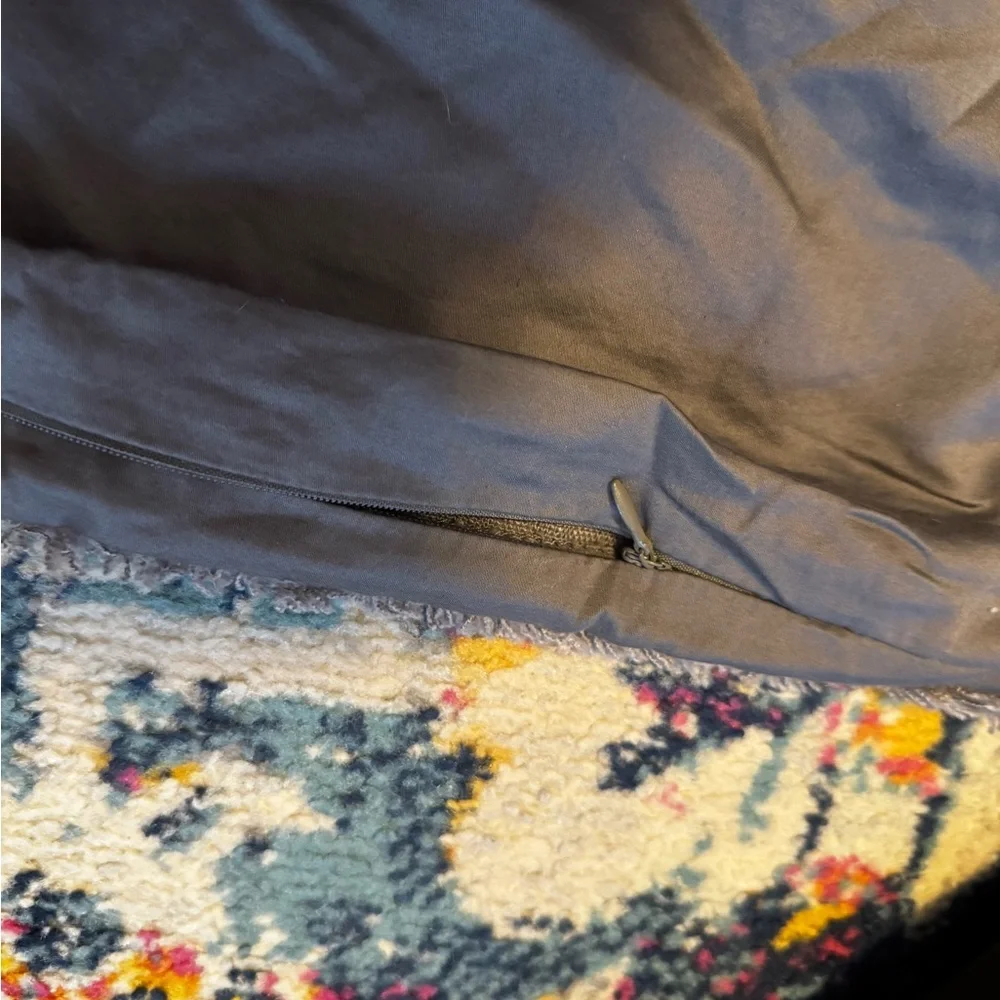 Casaluna Dark Gray Linen blend oversized 26x26 (*see notes) euro Pillow cover